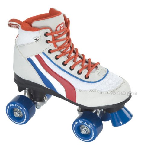Childrens Toyshop  Toys : Rio Roller Junior Quad Skates - Blue - Size UK3