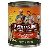 Newmans Own Organic Grain Free Can Dog Food Beef