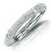 18 Kt White Gold Diamond Bangle