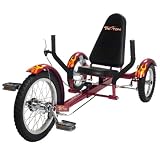 Mobo Triton (Red) Ultimate Three Wheeled Cruiser