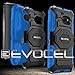 Evocel® HTC 10 [New Generation] Rugged Holster Dual Layer Case [Kickstand][Belt Swivel Clip] For HTC 10 / HTC One M10 (2016 Release), Blue (EVO-HTCM10-XX02)
