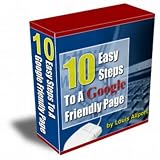 10 Easy Steps To A Google Friendly Page (Only on computer)