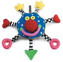 Manhattan Toy Baby Whoozit 6 Inch Stroller and Travel Activity Toy
