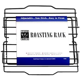 Click here to buy Harold Imports Nonstick 7-Position 10-1 2-Inch Adjustable Roasting Rack by Harold Imports.