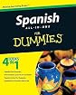 Spanish All-In-One for Dummies [With CDROM]   [SPANISH ALL IN 1 FOR DUMM-W/CD] [Paperback]