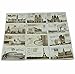 yueton 36 PCS 1 Set Retro Old Travel Postcards Vintage Landscape Photo Picture Poster Post Cards for Collecting