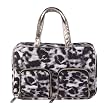 Sonia Kashuk Gray Cheetah Weekender Cosmetic Bag