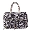 Sonia Kashuk Gray Cheetah Weekender Cosmetic Bag