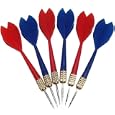 Trademark Global Steel Tip Brass Dart Set (6 Pack)