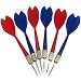 Sporting Goods : Trademark Global Steel Tip Brass Dart Set (6 Pack)