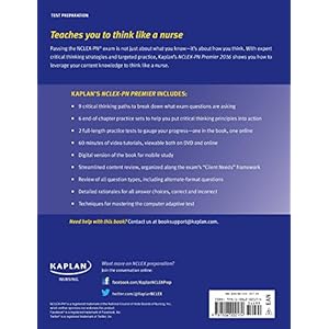 NCLEX-PN Premier 2016 with 2 Practice Tests: Online + Book + DVD + Mobile (Kaplan Test Prep)