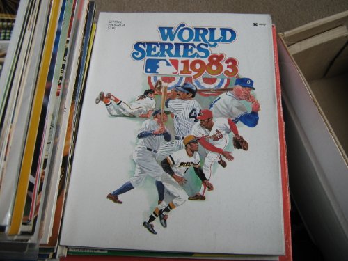 1983 World Series Official Program Philadelphia Phillies Vs Baltimore Orioles