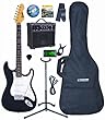 Encore EBP-KC3T Black Electric Guitar Outfit, Right Handed