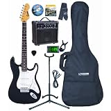 Encore EBP-KC3T Black Electric Guitar Outfitby Encore