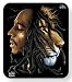 Bob Marley Profiles LION MANE STICKER
