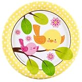 Sweet Tweet Bird Pink - Dessert Plates (8) Party Supplies