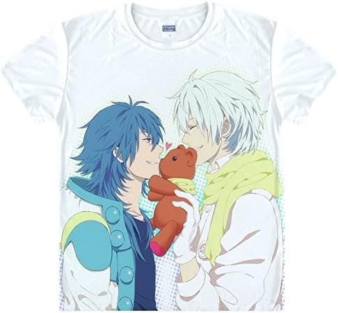Jokester DMMD Dramatical Murder Cosplay Short-Sleeved T Shirt Costume, Asian Size