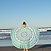 Craft N Craft India Round Tapestry Mandala,Circle Beach Tapestry Towel Wall Hanging Hippie Boho Gypsy Cotton Tablecloth Beach Towel, Round Yoga Mat Towel