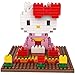 LOZ Diamond Blocks Nanoblock Hello Kitty in Kimono Educational Toy 190pcs