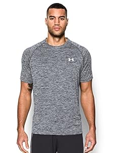 Under Armour Men's Tech Short Sleeve T-Shirt, Black (009), Large