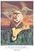 Christian Art Print by William Hallamark - Lion of the Tribe of Judah 11 x 7.75 Print