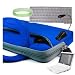 Kroo BLUE neoprene sleeve 10 inch with dual pockets and built in handles for Acer Asp...