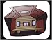 Decorated Mouse Pad with dwelling, ceiling, cabin, interior, Sweden, windows, Europe, wood, table, house