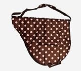 Dressage English Saddle Carrier Pink Polka Dots