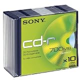 Sony CDR slim Pack x10