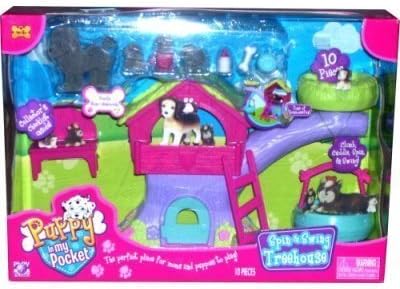Puppy in My Pocket Spin & Swing Treehouse
