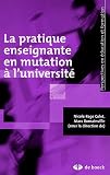 La pratique enseignante en mutation à l\'université