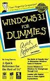 Windows 3.1 for Dummies Quick Reference