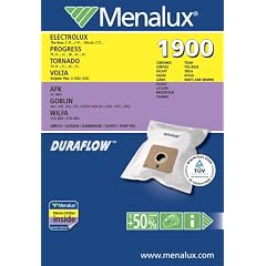 Menalux 1900 / 5 Staubbeutel / Duraflow / AFK / Progress / Sanyo