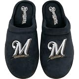 Milwaukee Brewers Reebok MLB Microsuede Slippers by Reebok