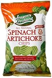 Jensen's Orchard Spinach & Artichoke Chips, 7-Ounce Bags (Pack of 12)