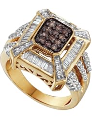 0.88CT-DIAMOND FASHION RING / 14KYG