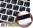 MAC ENGLISH-FARSI KEYBOARD STICKERS ON BLACK BACKGROUND