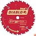 Freud D0724X Diablo 7-1/4-Inch 24 Tooth ATB Carbide Framing Saw Blade with 5/8-Inch and Diamond Knockout Arbor