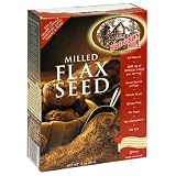Hodgson Mill Milled Flax Seed, 12-Ounce Boxes (Pack of 8)
