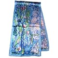 Nella-Mode SEIDENSCHAL Seidentuch Kunstdruck nach C. Monet "Seerosen" ; 100% Seide; 160x43 cm