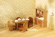 Calico Critters Country Dining Room Furniture Set