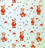 Eigenschaften / Transparentpapier Teddy gold/rot