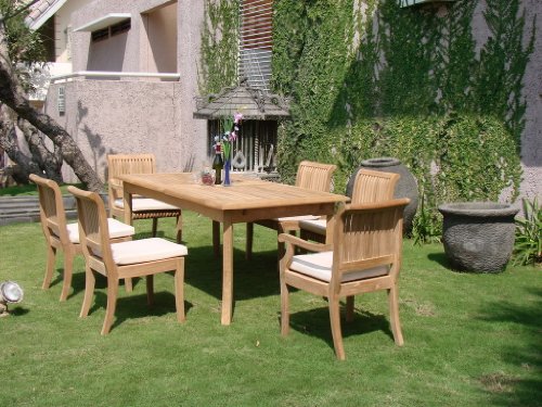 Grade-A Teak Wood luxurious 7 pc Dining Set : 94