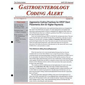 Gastroenterology Coding Alert