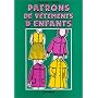 Patrons de v�tements d'enfants, CAP-BEP