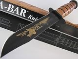 KA-BAR USA Limited Edition  US Coast Guard iraqi Freedom Gold Print Bowie Knife
