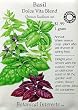 Basil Seeds Dolce Vita Blend Certified Organic 500 Seeds