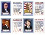 2008 Hype Campaign 7 Card Set Barack Obama, Hillary Clinton, John McCain, Mike Huckabee, Rudy Giuliani, John Edwards, Mitt Romney Rookie Card