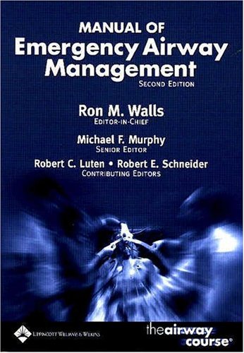 Manual of Emergency Airway Management