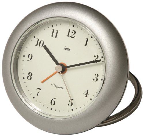 Bai Rondo Travel Alarm Bodoni Silver